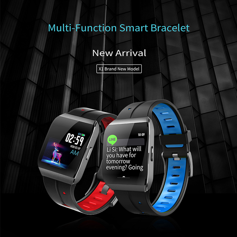 Smart watch Multi-fuction smart Brackeet X1 (JYDA127) Smart sport watch Detekce hladiny spánku IP68 vodotěsné